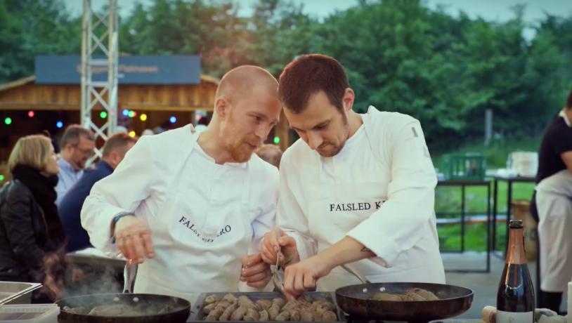 To kokke fra Falsled laver mad til Tasteland på festivalen Heartland