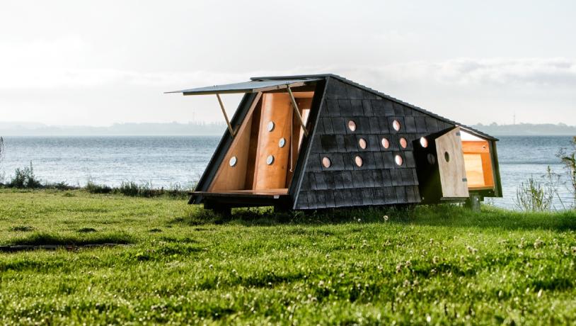 Overnat i et af de fynske shelters