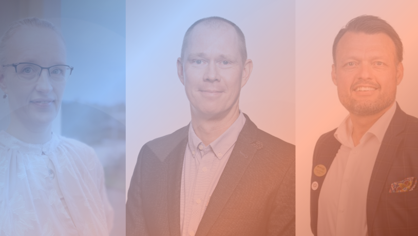 Portræt af Jane Dam, Jakob Lund Staun og Thomas Danielsen