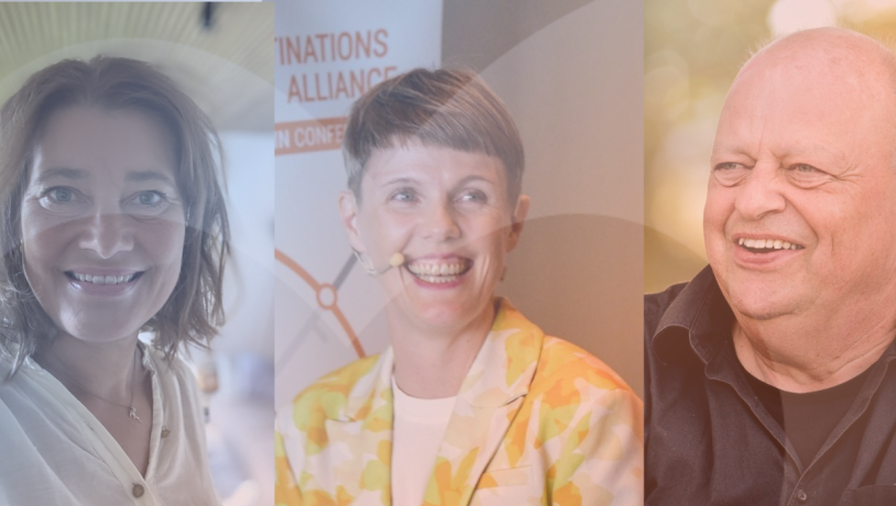 Portræt af Lone Bjerring, Signe Jungersted og Per Elkjær