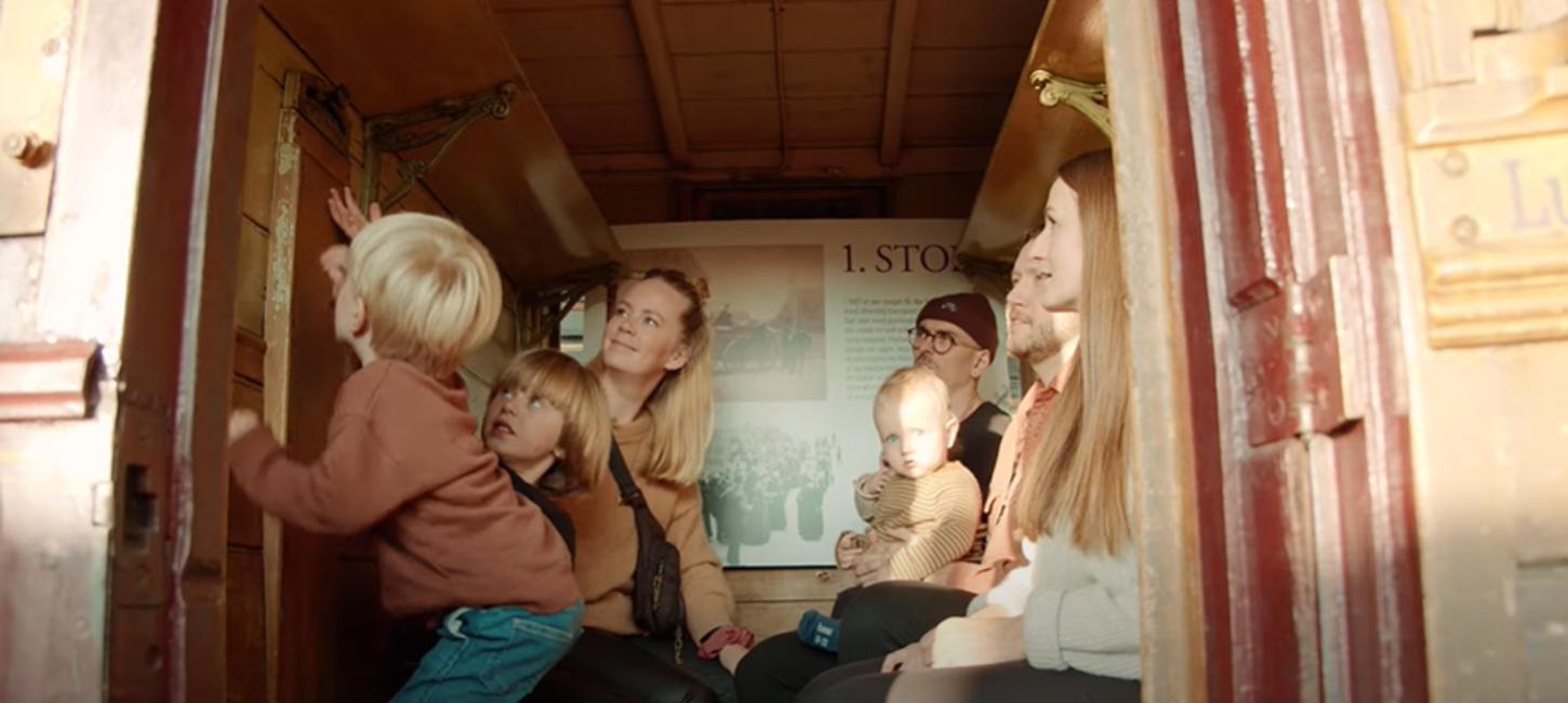 Video Vinter på Jernbanemuseet Odense