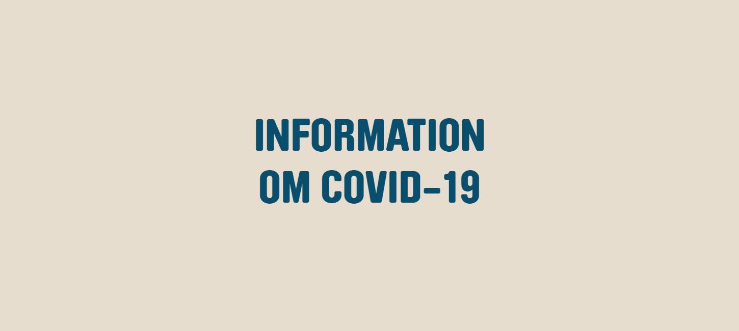 Information om Covid-19
