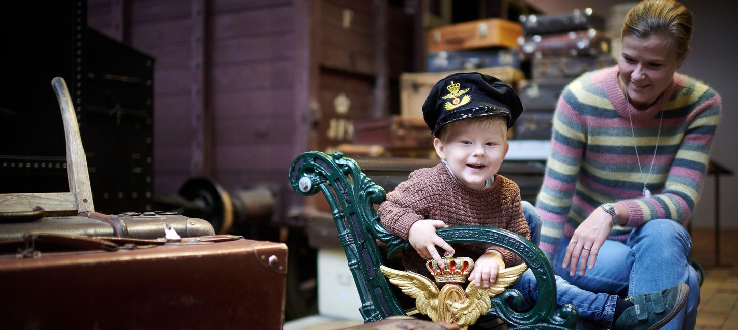 Danmarks jernbanemuseum børn attraktion