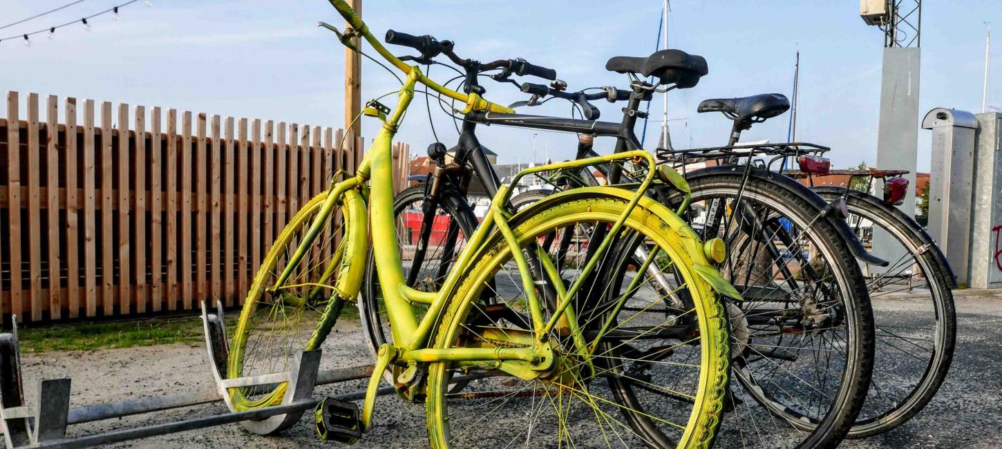 Gul cykel