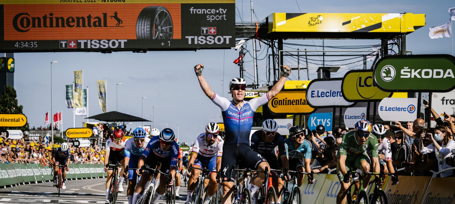 Tour de France, målområdet i Nyborg