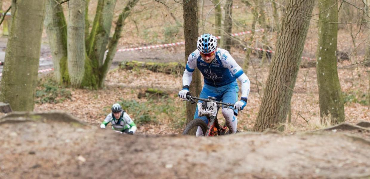 Mountainbiker til Melfar MTB løb
