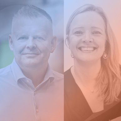 Portræt af Kent Kordt Röder og Louise Ernst Stryger