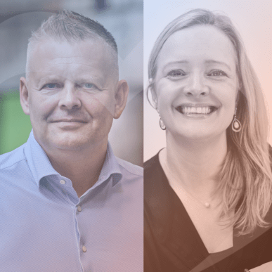 Portræt af Kent Kordt Röder og Louise Ernst Stryger