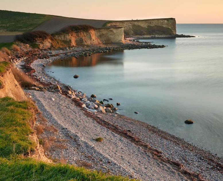 Dimesodde langeland natur hav strand